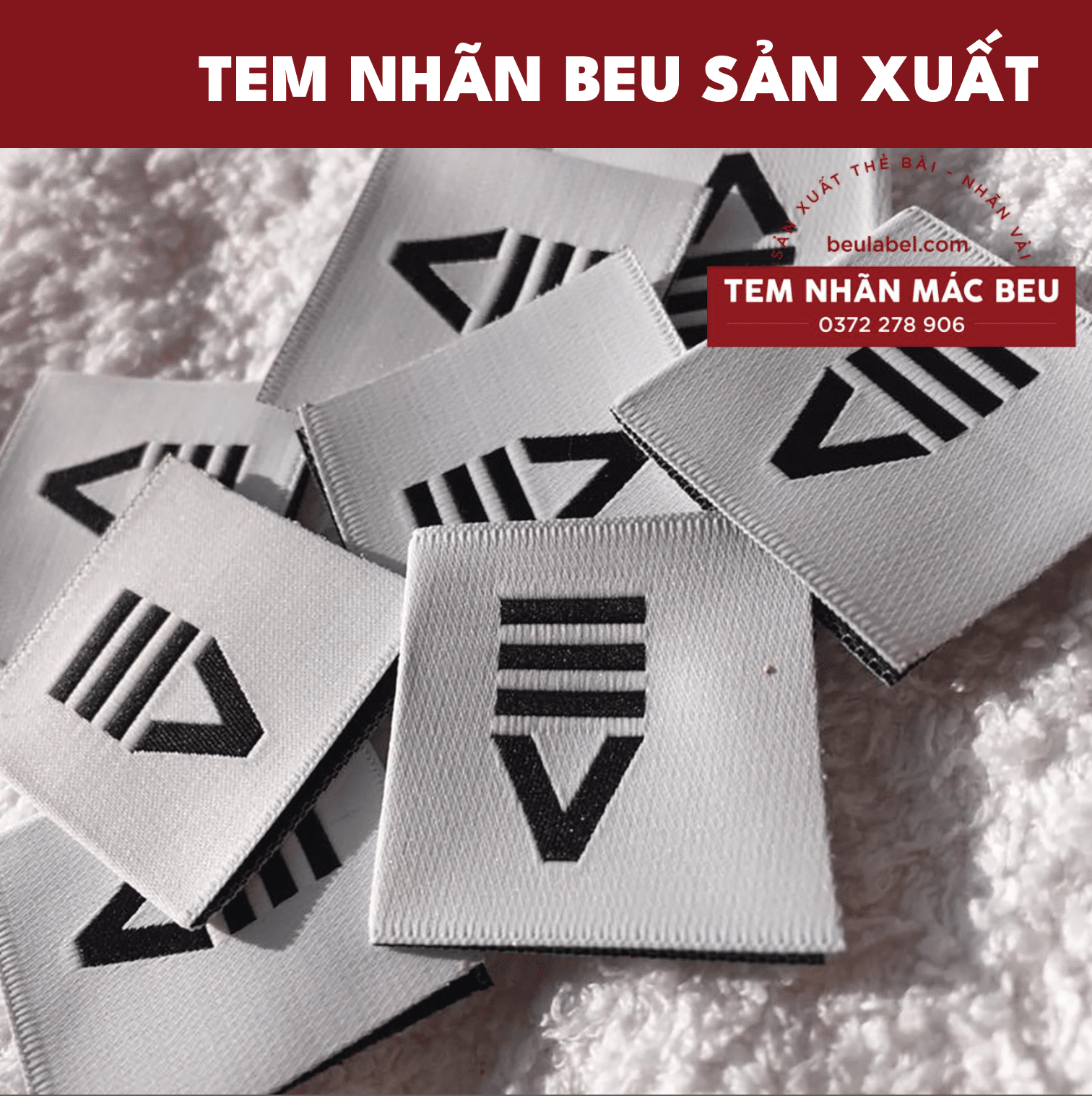nhãn mác quần áo