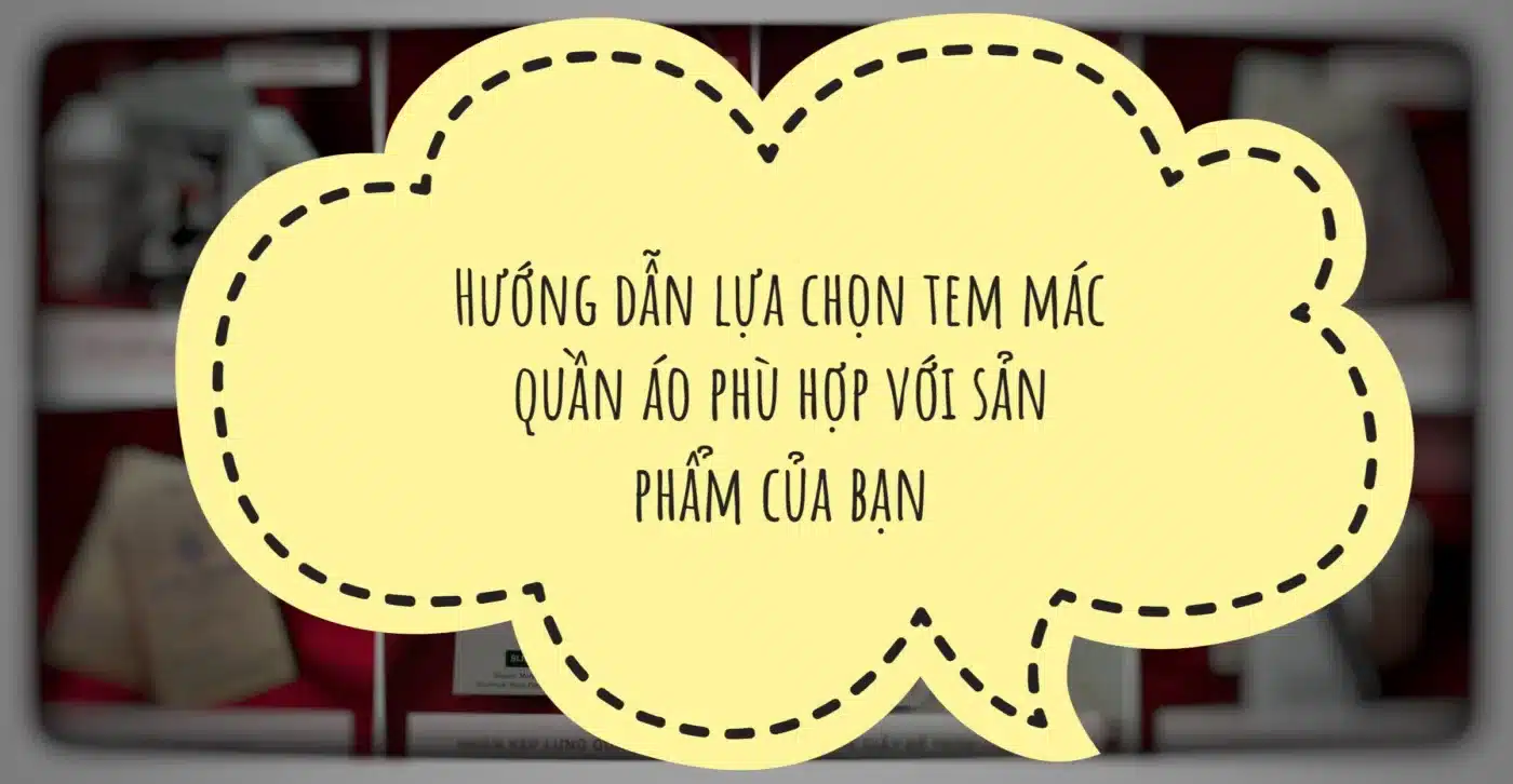 in tem mác quần áo